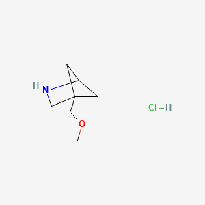 4-(Methoxymethyl)-2-azabicyclo[2.1.1]hexane;hydrochloride