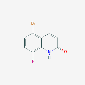5-Bromo-8-fluoroquinolin-2-ol