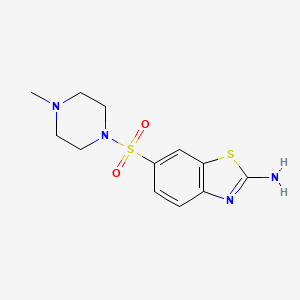 6-[(4-Methylpiperazinyl)sulfonyl]benzothiazole-2-ylamine