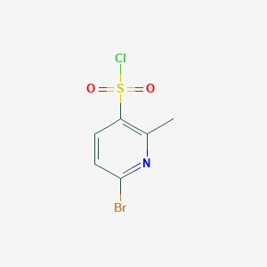 6-Bromo-2-methylpyridine-3-sulfonyl chloride