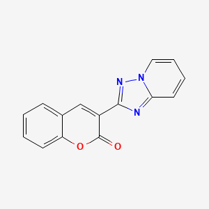 molecular formula C15H9N3O2 B2618052 3-([1,2,4]triazolo[1,5-a]pyridin-2-yl)-2H-chromen-2-one CAS No. 2309623-93-4