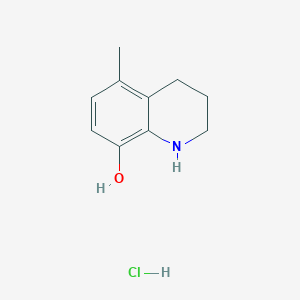 5-Methyl-1,2,3,4-tetrahydroquinolin-8-ol;hydrochloride