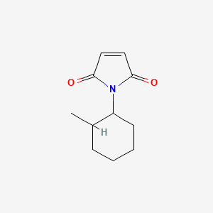 molecular formula C11H15NO2 B2618073 1-(2-甲基环己基)-2,5-二氢-1H-吡咯-2,5-二酮 CAS No. 48139-54-4