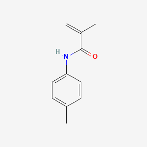 molecular formula C11H13NO B2618082 2-methyl-N-(4-methylphenyl)prop-2-enamide CAS No. 2918-73-2