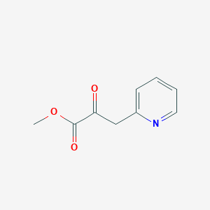 molecular formula C9H9NO3 B2618093 alpha-Oxopyridine-2-propanoic acid methyl ester CAS No. 94832-92-5