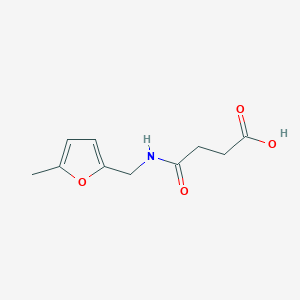 4-{[(5-Methylfuran-2-yl)methyl]amino}-4-oxobutanoic acid