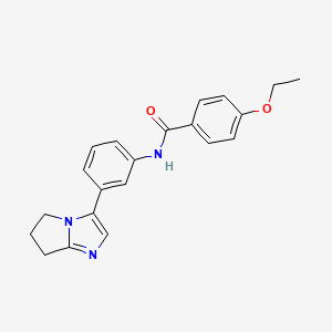 N-(3-(6,7-dihydro-5H-pyrrolo[1,2-a]imidazol-3-yl)phenyl)-4-ethoxybenzamide