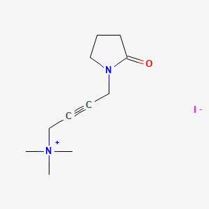 molecular formula C11H19IN2O B2618254 Oxotremorine M CAS No. 3854-04-4; 63939-65-1