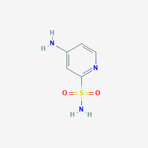 molecular formula C5H7N3O2S B2618263 4-氨基吡啶-2-磺酰胺 CAS No. 75903-57-0