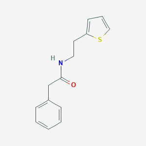 2-phenyl-N-[2-(2-thienyl)ethyl]acetamide