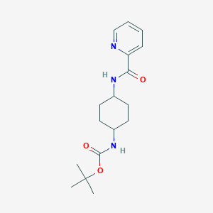 tert-Butyl (1R*,4R*)-4-(picolinamido)cyclohexylcarbamate