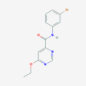 N-(3-bromophenyl)-6-ethoxypyrimidine-4-carboxamide