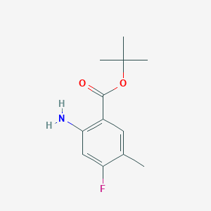Tert-butyl 2-amino-4-fluoro-5-methylbenzoate