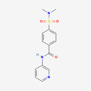 4-(dimethylsulfamoyl)-N-pyridin-3-ylbenzamide