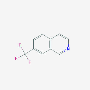 molecular formula C10H6F3N B2618494 7-(Trifluoromethyl)isoquinoline CAS No. 1194375-56-8