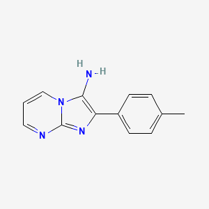 2-(p-Tolyl)imidazo[1,2-a]pyrimidin-3-amine