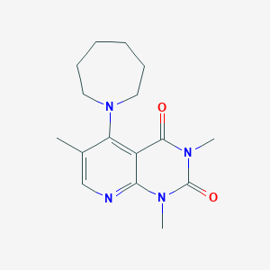 5-(azepan-1-yl)-1,3,6-trimethylpyrido[2,3-d]pyrimidine-2,4(1H,3H)-dione
