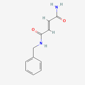 molecular formula C11H12N2O2 B2618568 (E)-N'-苄基丁-2-烯二酰胺 CAS No. 321967-58-2