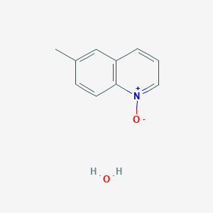 6-Methylquinolin-1-ium-1-olate hydrate