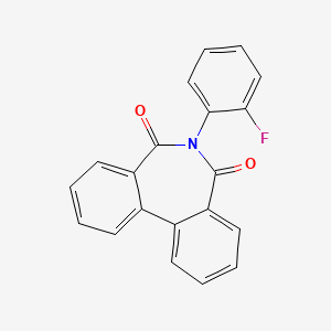 6-(2-Fluorophenyl)benzo[d][2]benzazepine-5,7-dione