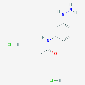N-(3-Hydrazinylphenyl)acetamide;dihydrochloride