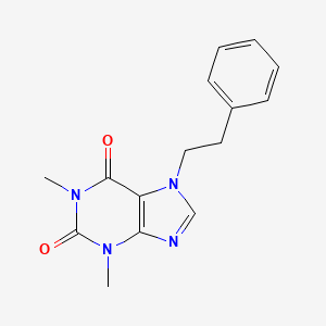 1,3-dimethyl-7-phenethyl-1H-purine-2,6(3H,7H)-dione