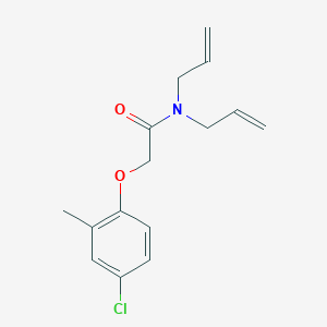 molecular formula C15H18ClNO2 B261905 N,N-diallyl-2-(4-chloro-2-methylphenoxy)acetamide 