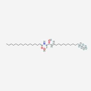 N-[2R-hydroxy-1S-(hydroxymethyl)-3E-heptadecen-1-yl-d7]-hexadecanamide