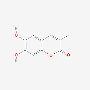 molecular formula C10H8O4 B261920 6,7-dihydroxy-3-methyl-2H-chromen-2-one 
