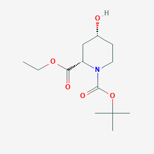 (2S,4R)-Ethyl 1-Boc-4-hydroxypiperidine-2-carboxylate