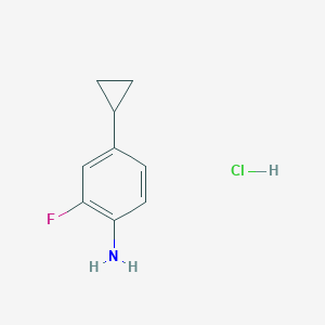 4-Cyclopropyl-2-fluoroaniline hydrochloride