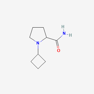 1-Cyclobutylpyrrolidine-2-carboxamide