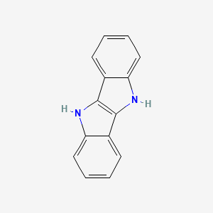 molecular formula C14H10N2 B2619455 5,10-Dihydroindolo[3,2-b]indole CAS No. 3682-85-7