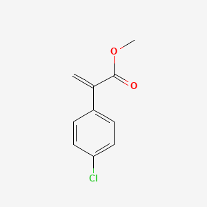molecular formula C10H9ClO2 B2619505 Methyl 2-(4-chlorophenyl)acrylate CAS No. 50415-59-3