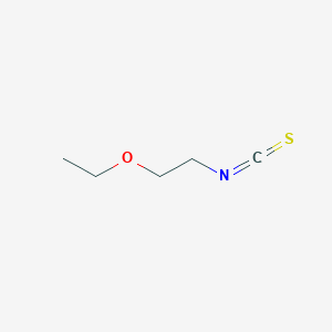 molecular formula C5H9NOS B2619583 1-Ethoxy-2-isothiocyanatoethane CAS No. 59565-11-6