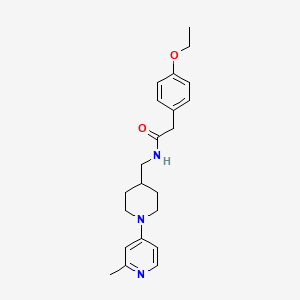 2-(4-ethoxyphenyl)-N-((1-(2-methylpyridin-4-yl)piperidin-4-yl)methyl)acetamide