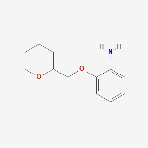2-(Tetrahydro-pyran-2-ylmethoxy)-phenylamine
