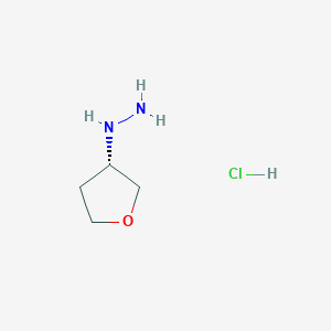(S)-(Tetrahydrofuran-3-yl)hydrazine hydrochloride