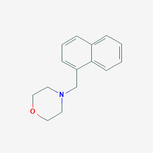 molecular formula C15H17NO B2619621 4-(萘-1-基甲基)吗啉 CAS No. 2862-82-0