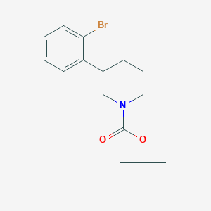 Tert-butyl 3-(2-bromophenyl)piperidine-1-carboxylate