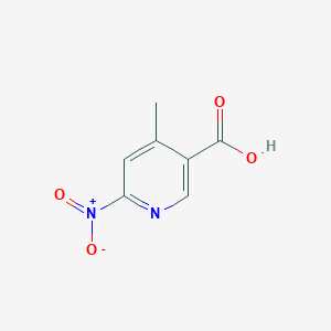 3-Pyridinecarboxylic acid, 4-methyl-6-nitro-