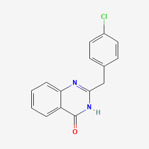 2-(4-chlorobenzyl)-4(3H)-quinazolinone