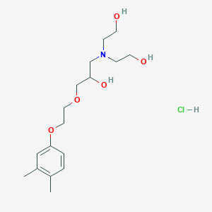 2,2'-((3-(2-(3,4-Dimethylphenoxy)ethoxy)-2-hydroxypropyl)azanediyl)diethanol hydrochloride