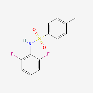 N-(2,6-difluorophenyl)-4-methylbenzenesulfonamide