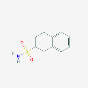 molecular formula C10H13NO2S B2619866 1,2,3,4-Tetrahydronaphthalene-2-sulfonamide CAS No. 103029-27-2