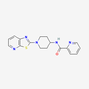 N-(1-(thiazolo[5,4-b]pyridin-2-yl)piperidin-4-yl)picolinamide