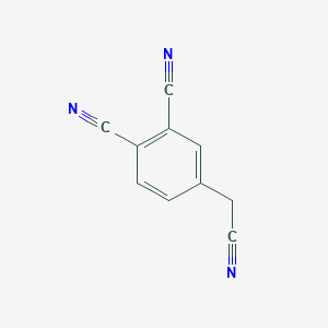 molecular formula C10H5N3 B2619903 4-(Cyanomethyl)phthalonitrile CAS No. 1000540-60-2