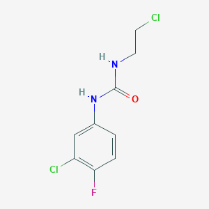 1-(2-Chloroethyl)-3-(3-chloro-4-fluoro-phenyl)urea