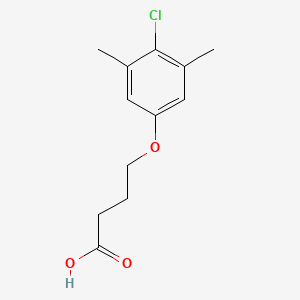 molecular formula C12H15ClO3 B2619933 4-(4-Chloro-3,5-dimethylphenoxy)butanoic acid CAS No. 685549-96-6