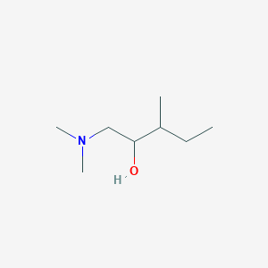 molecular formula C8H19NO B2619944 1-(Dimethylamino)-3-methylpentan-2-ol CAS No. 1504510-85-3